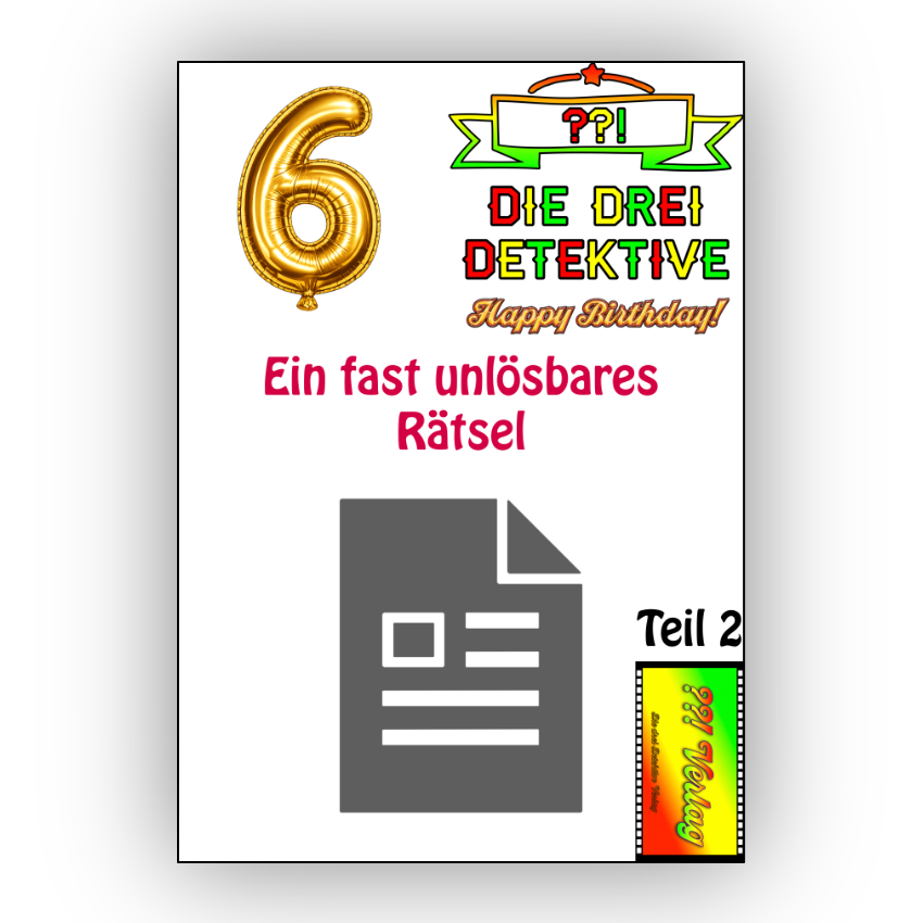 Fall 6: Ein fast unlösbares Rätsel (Teil 2) - 5 Jahre Edition